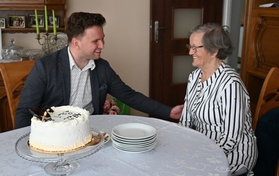 Zdjęcie do 94. urodziny Pani Stanisławy Szymczyk 