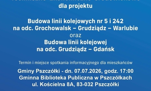 Zdjęcie do Przypomnienie o spotkaniu informacyjno-konsultacyjnym dotyczącym planowanych inwestycji kolejowych