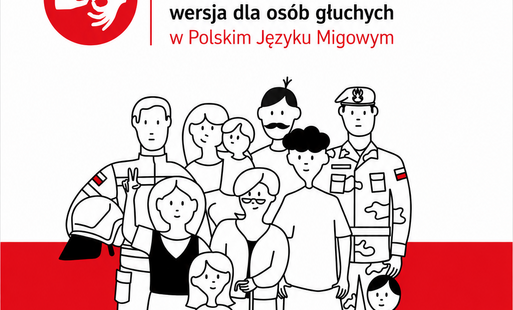 Zdjęcie do Poradnik bezpieczeństwa dostępny w Polskim Języku Migowym
