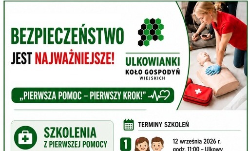 Zdjęcie do Cykl bezpłatnych szkoleń: "Pierwsza pomoc &ndash; wiedza, kt&oacute;ra może uratować życie"